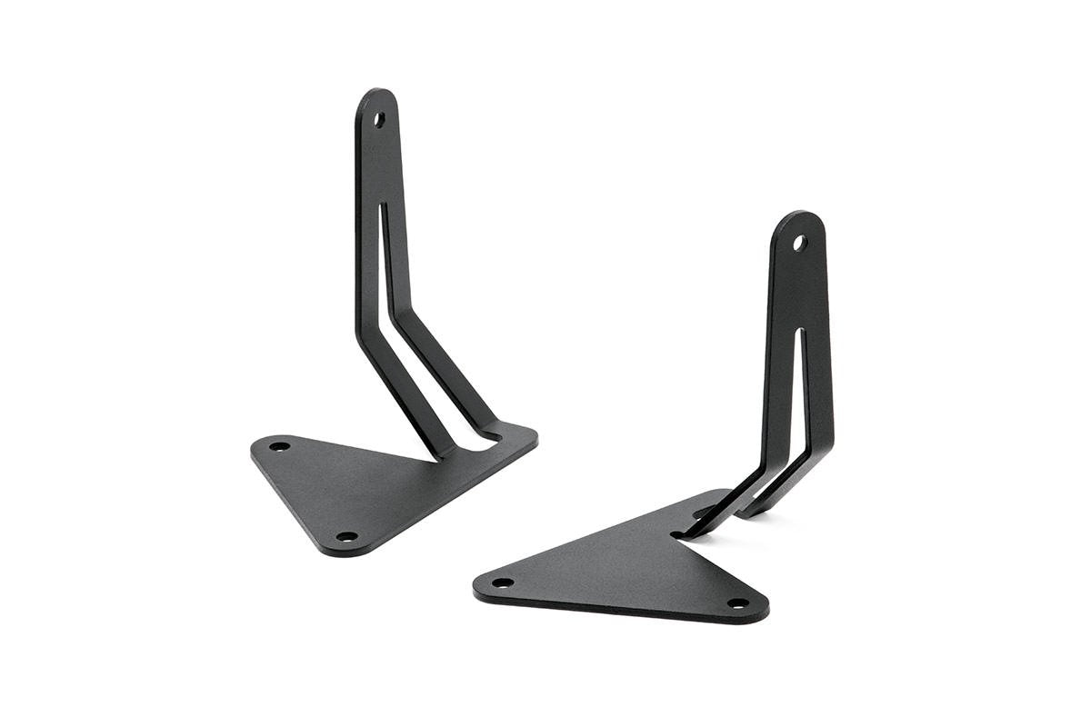 30" Rough Country LED Light Bar Bumper Bracket for Chevy Colorado & GMC Canyon 2WD/4WD (2015-2022) - Pair