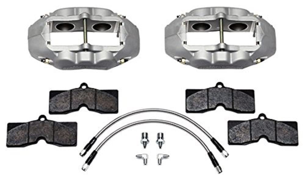 140-10789 Wilwood Front Brake Kit (65-82 Corvette Clear Anodized), Gray