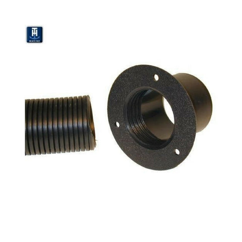 Marine RF1DP 2 Blk Th Rigging Flange