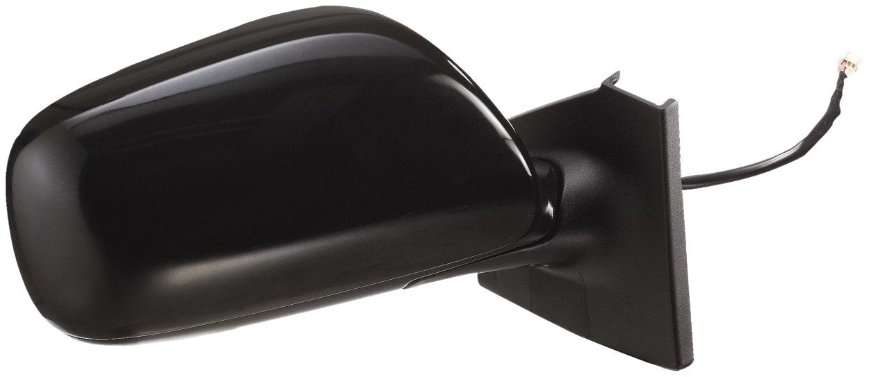 Mirror Passenger Side for Toyota Yaris Hatchback, Black, Foldaway, Power