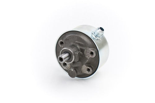 High Performance P Series Power Steering Pump PSC Motor Sports SP1405X w/Remote Reservoir Can And AN6 Pressure Fitting