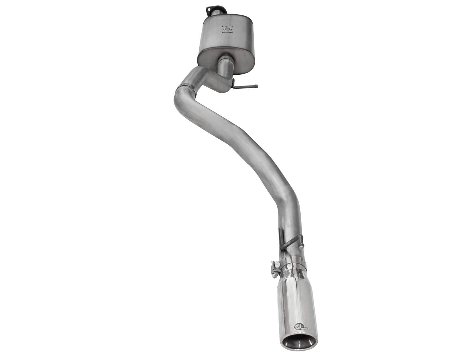 aFe Power MACH Force-Xp (49-48052) 3" Stainless Steel Cat-Back Exhaust System with Polished Tip for Jeep Commander V8-4.7L Engine