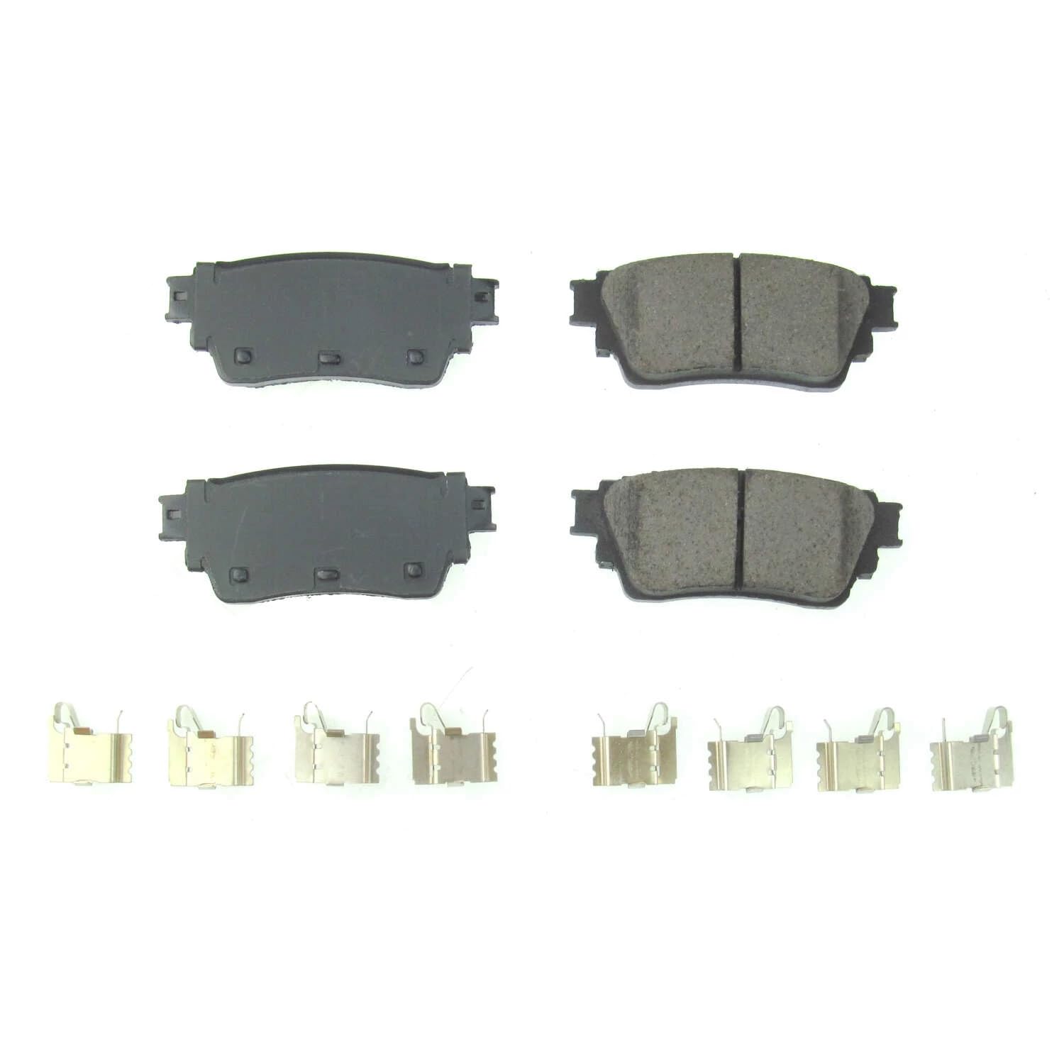 Rear Brake Kit Power Stop For Nissan Altima 2019-25 | Nissan Kicks 2021-24 - Ceramic Brake Pads With Installation Hardware, 17-2200