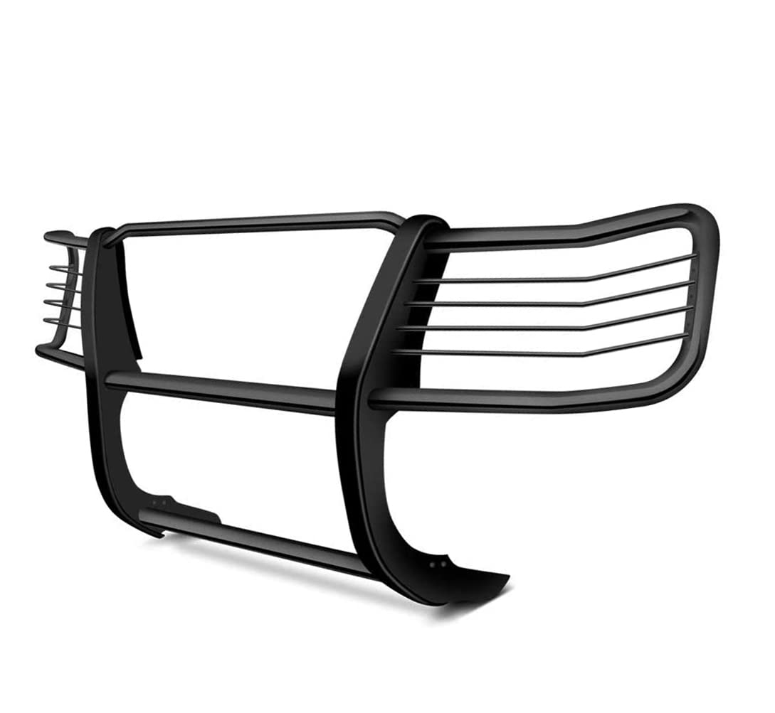 Bumper Guard Modular Black Black Horse Grille brush Compatible with 2017-2024 Nissan Titan(Excl. Titan XD models)-17NR27MA