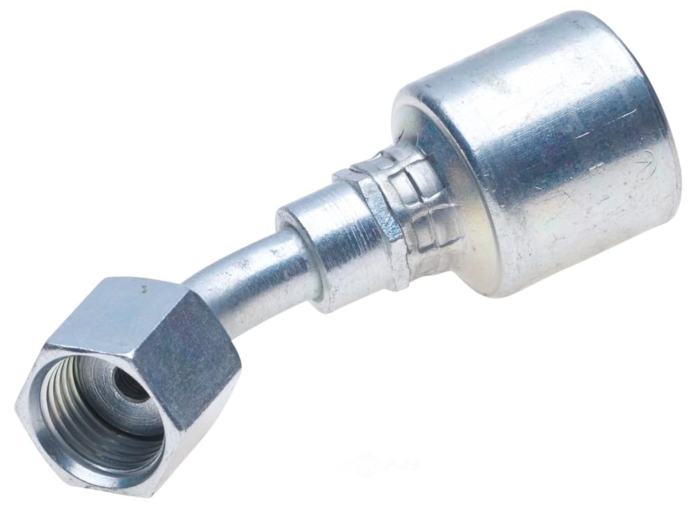 Gates Female G25235-2020 O-Ring Flat-Face Swivel - 45 Bent Tube (MegaCrimp)
