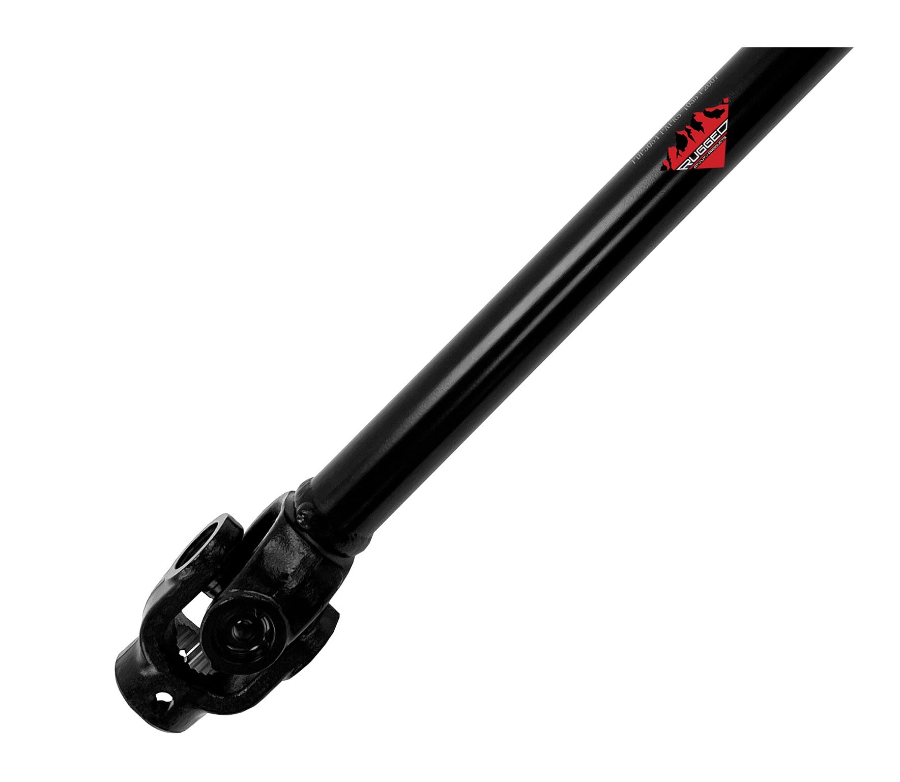 Polaris RZR 1000/General 1000 Rugged Front Propeller Shaft (2014-2020), Heat Treated Carbon Steel & Powder Coated Black Shafts for Extreme Durability, U-Joints Greased Fittings OEM: 1334187