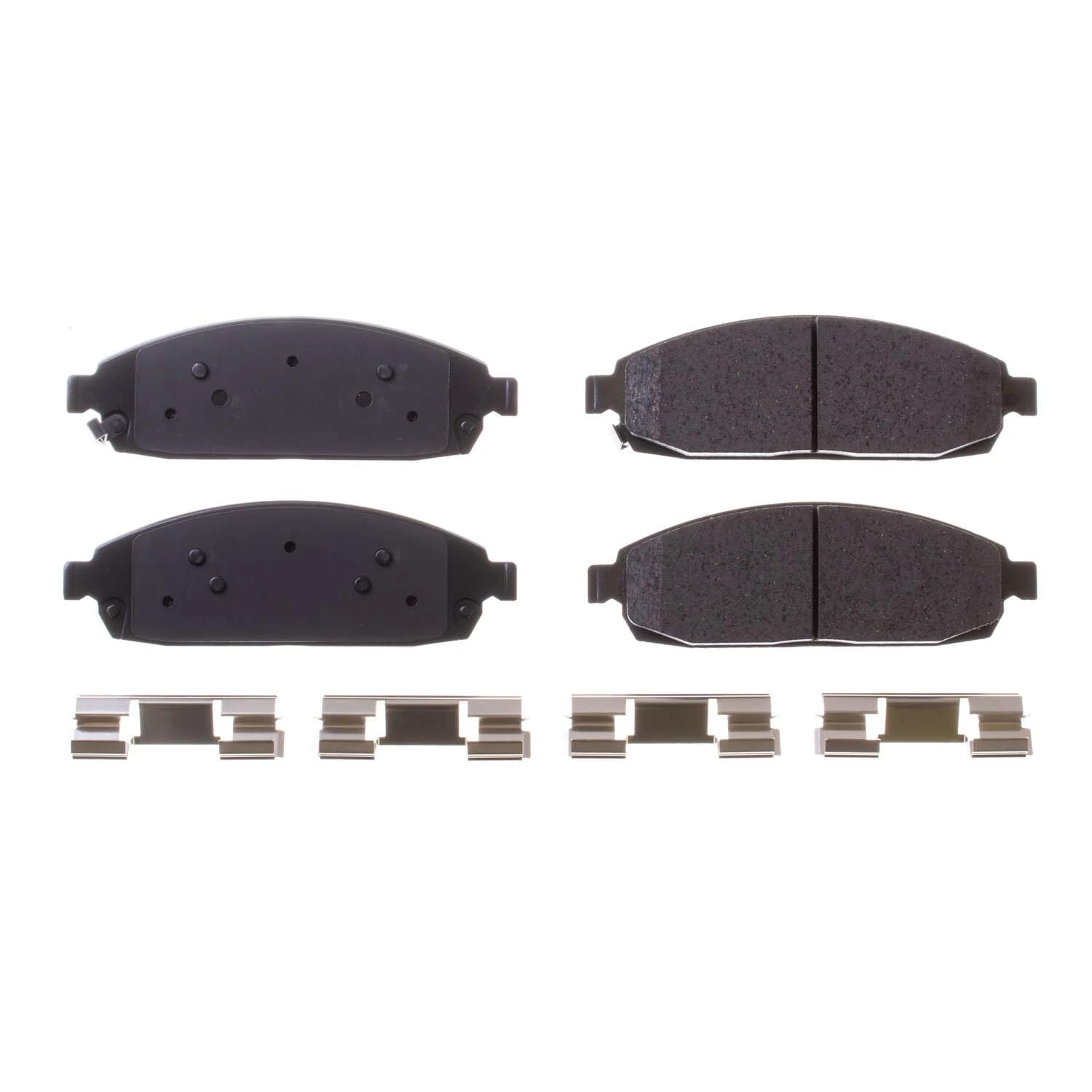 Power Stop Front Brake Kit For Jeep Grand Cherokee 2005-10 | Jeep Commander 2006-10 - Ceramic Brake Pads With Installation Hardware, 17-1080