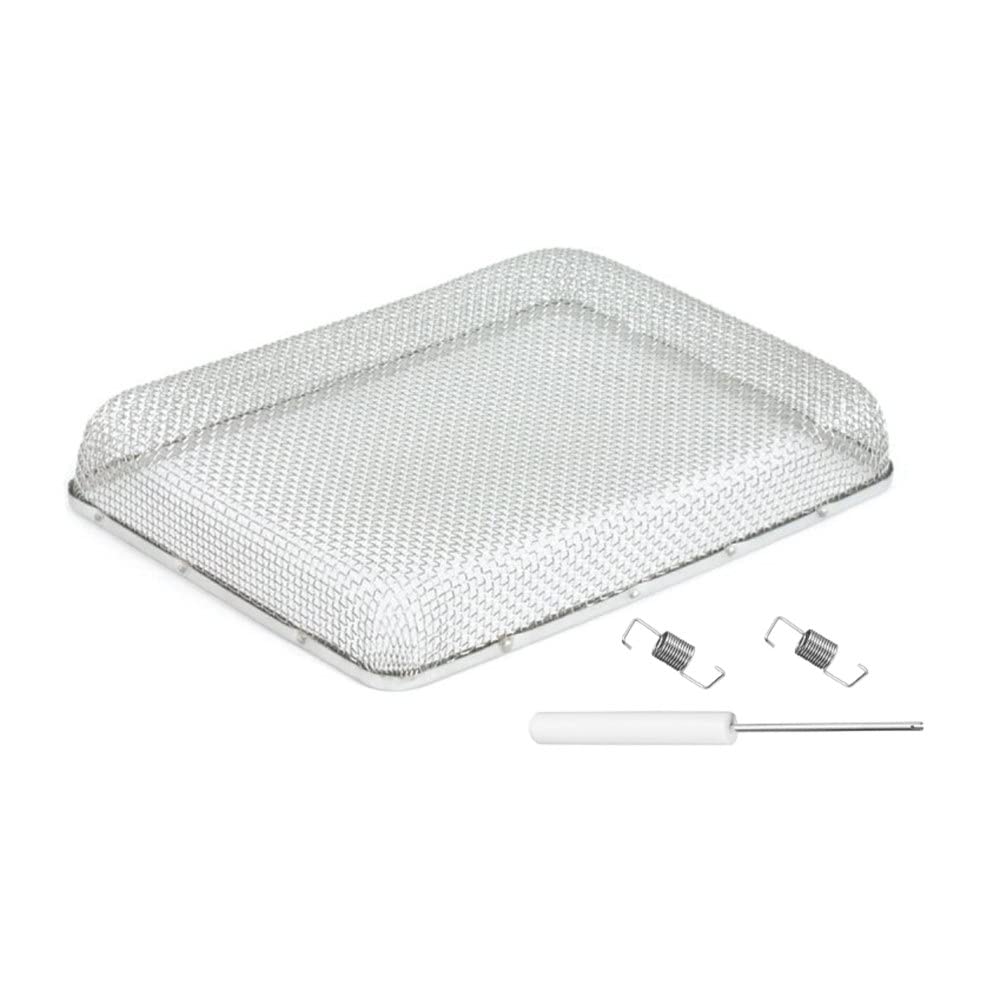 Mud Dauber Screen JR Products 06-30215 for Water Heater Vents - 9-3/4" x 7-3/8" x 1-5/16"