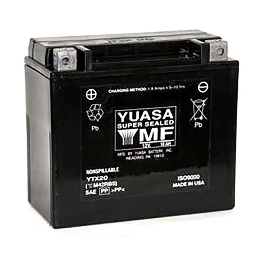 YTX20 Yuasa YUAM42RBS Factory Activated AGM Battery