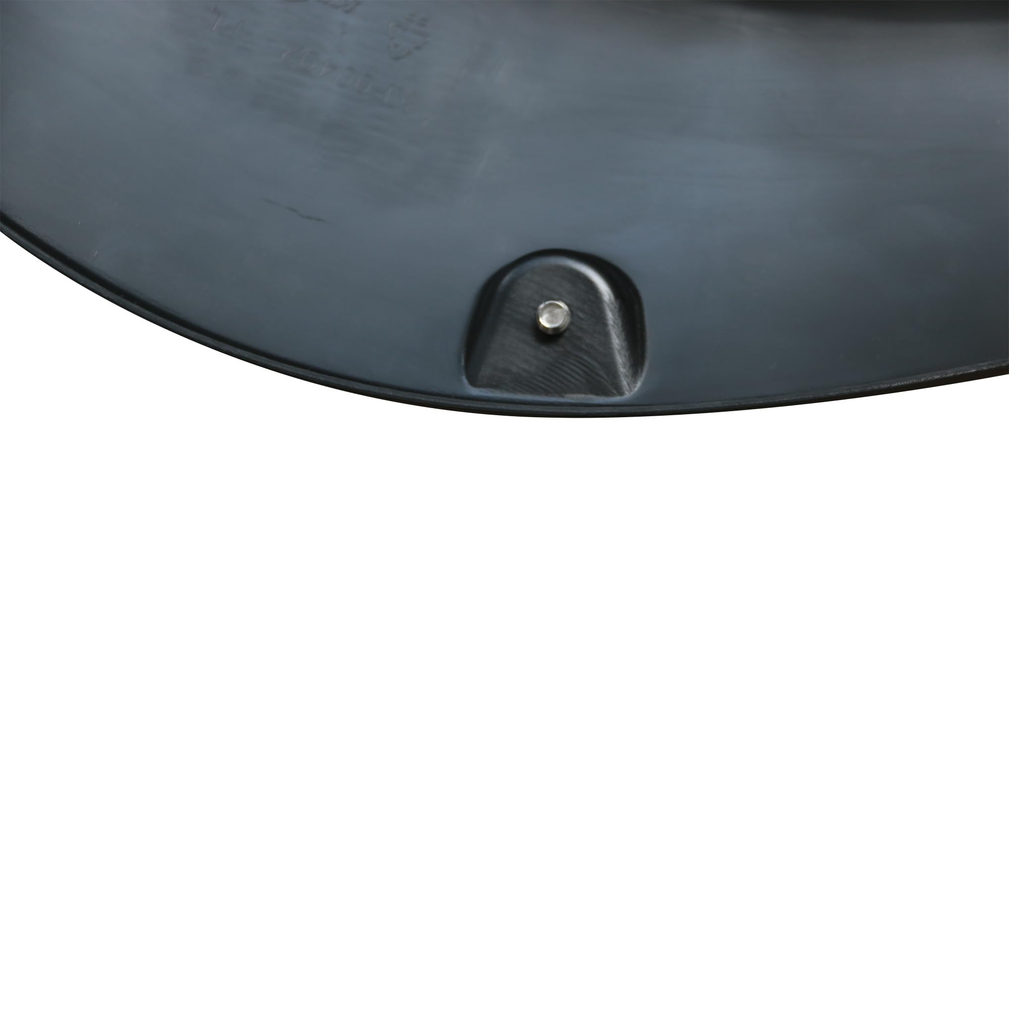Fender Flares Black Horse Riveted Style Black Compatible with 2009-2010 Dodge Ram 1500|2011-2018 Ram 1500-FPSRA10T