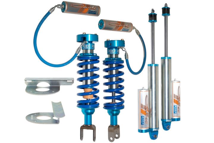 King Carli Tuned 2.5" Remote Reservoir Coilover/Piggyback Shocks
