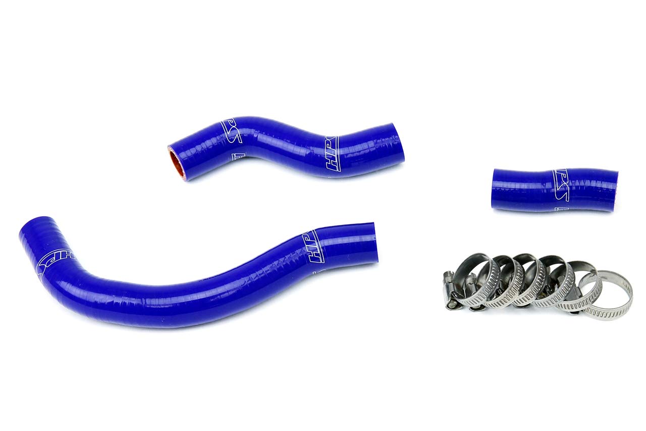 Blue HPS 57-1251-BLUE Silicone Radiator Coolant Hose Kit