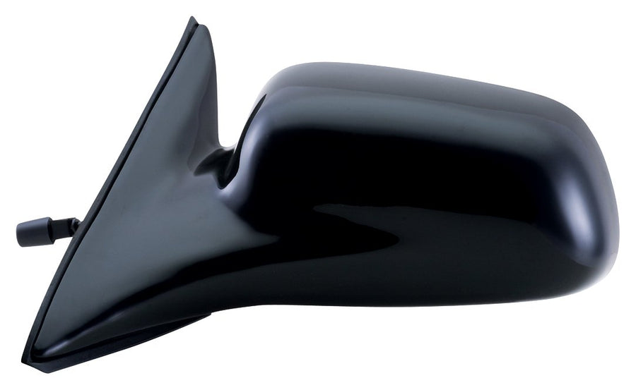 Mirror Driver Side for Mitsubishi Galant, Black, Non-Foldaway, Manual Remote