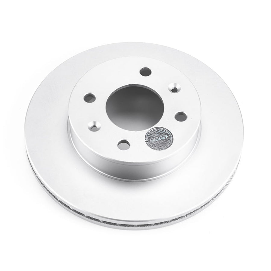 Evolution Coated Power Stop JBR1160EVC Front Brake Rotor For Hyundai Accent 2003-2005 [Model Specific]