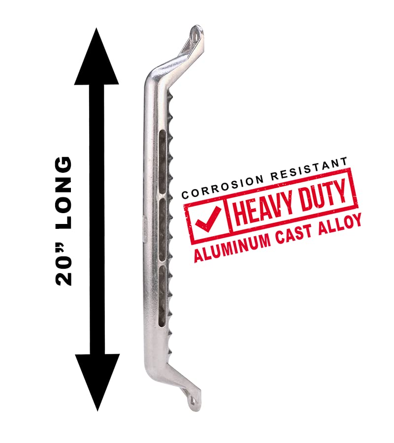 Single Carr's 20' Grab Handle Polished