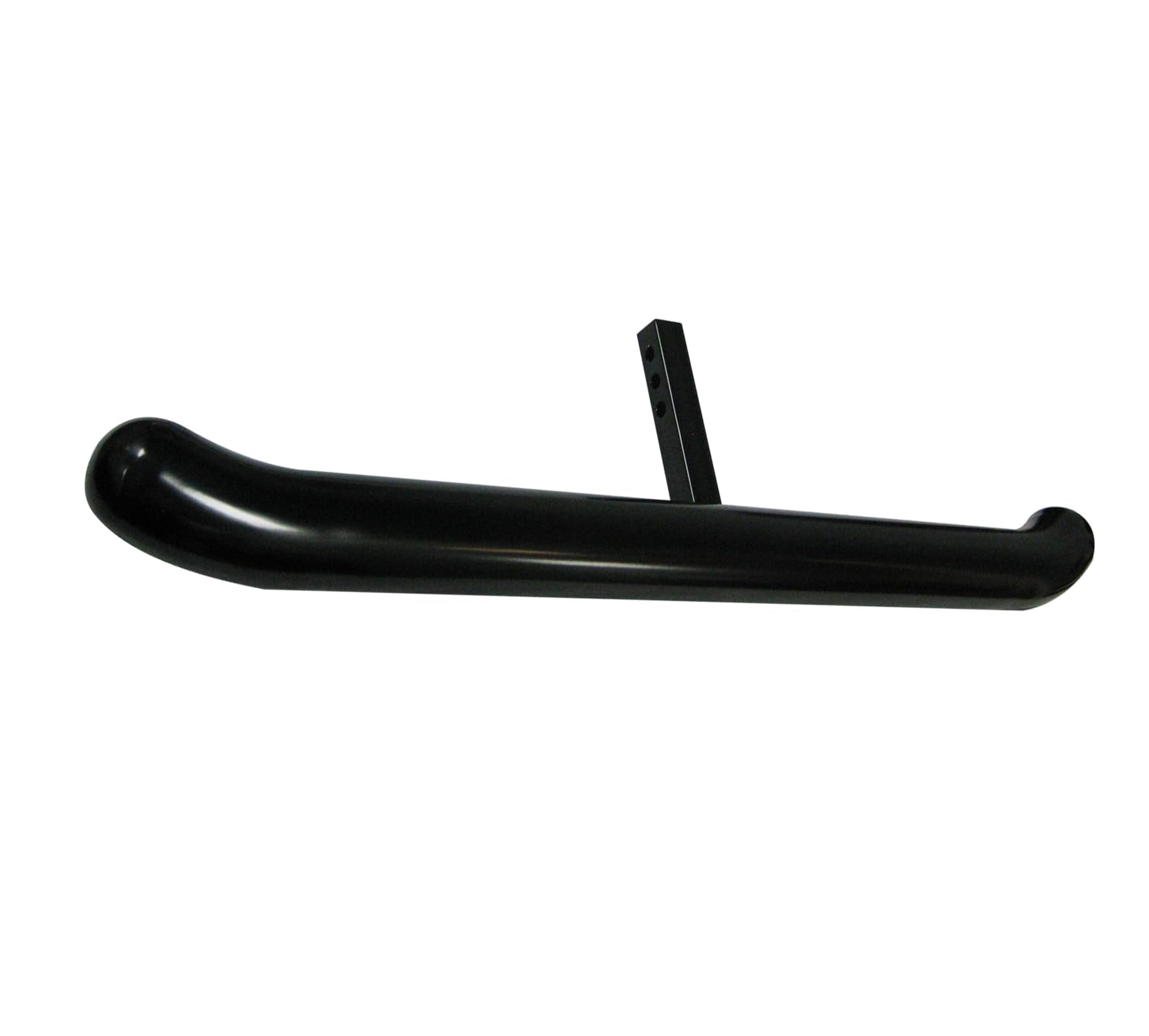 3" Black Horse Tube Diameter Tow Hitch Step Black Rear Bumper Guard Protector Compatible with All Truck and SUVs Equipped with 1.25" Receivers Come with Hitch pin and Anti-Rattling kit -RBP2000A