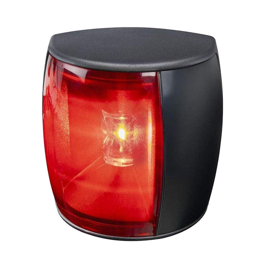 Hella Marine 2NM Navigation Light - Port, Black Shroud 017.460-001