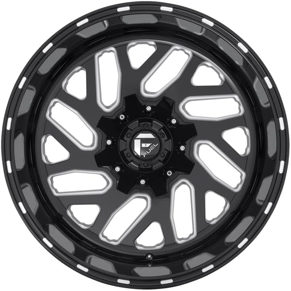 FUEL OFF-ROAD 20X10 TRITON 6X135/5.5 4.75-19mm GLOSS BLACK MILLED - D58120009846