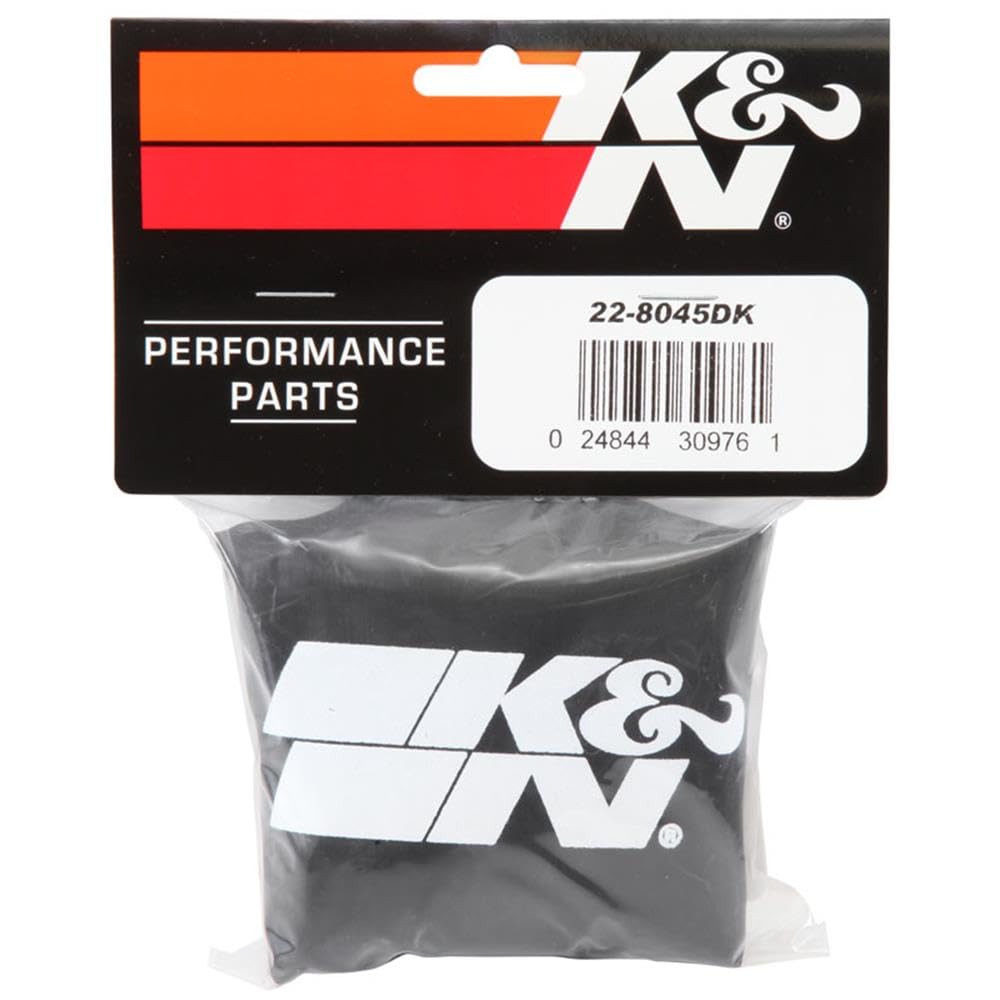 K&N Black Drycharger Filter Wrap 22-8045DK - For Your K&N RU-1000 Filter