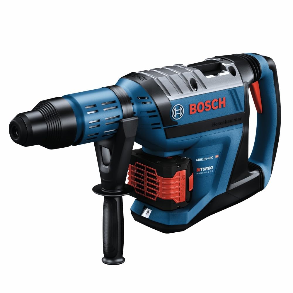 Bosch PROFACTOR™ GBH18V-45CK24 18V Connected-Ready SDS-max® 1-7/8 In. Rotary Hammer Kit with (2) CORE18V® 8 Ah High Power Batteries