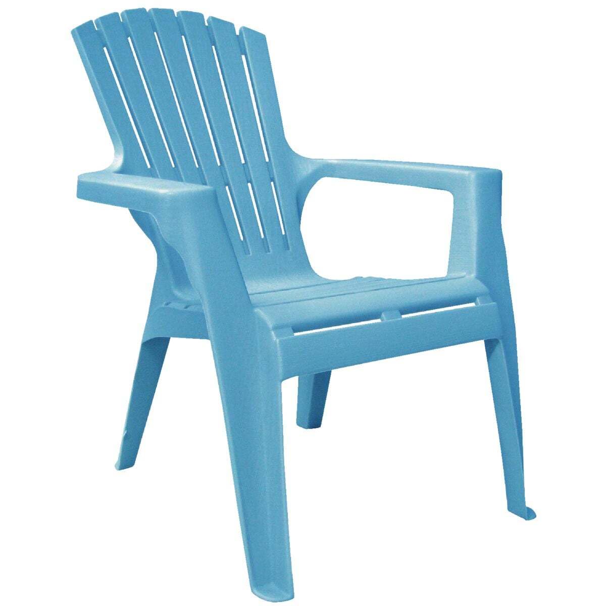 Adams Pool Blue Kids Adirondack Chair Polypropylene
