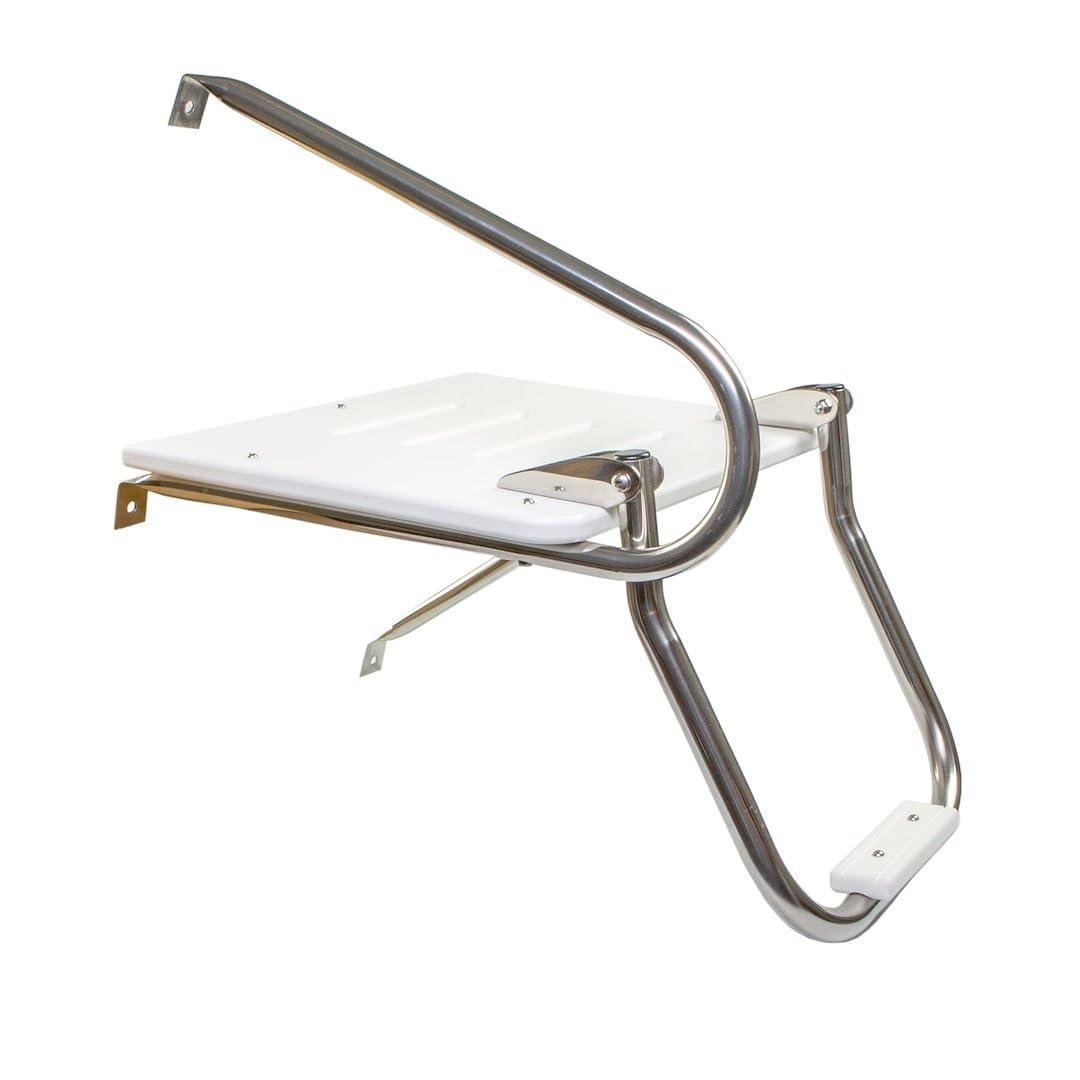 Poly WHITECAP INDUSTRIES Swim Platform Kit White 67902 for Boats with Outboards