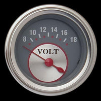 Silver Series Classic Instruments 2-1/8" Volt Gauge SS30SLF