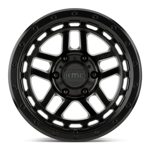 Kmc Recon Km540 Wheel 17x8.5 6x139.7 Satin Black 18mm - FREE T-SHIRT INCLUDED!