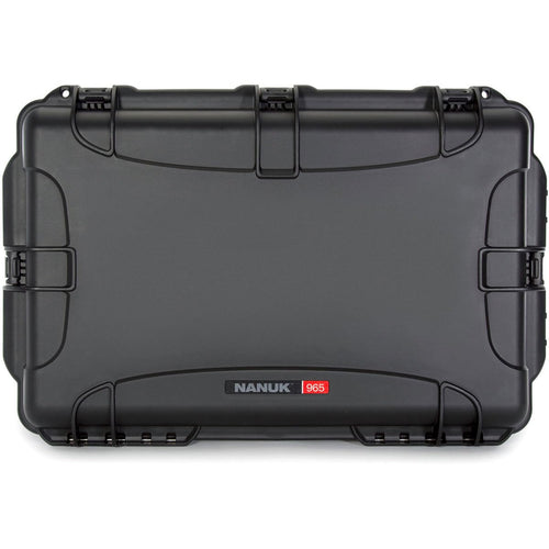 Wheeled Nanuk Series 965 Lightweight NK-7 Resin Waterproof Hard Case without Foam Insert, Black