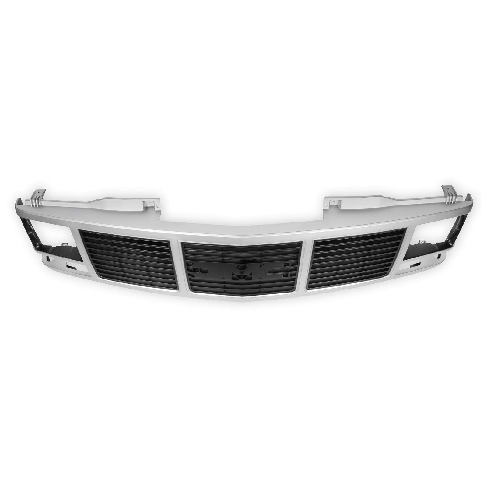 GMC Grille Holley 04-367, Single Headlight, Silver 88-93 GMT400