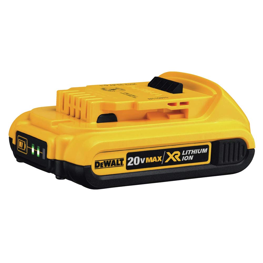DEWALT Brushless Impact Driver and 20V MAX XR Hammer Drill Combo Kit, Compact 2.0Ah (DCK287D2), Black