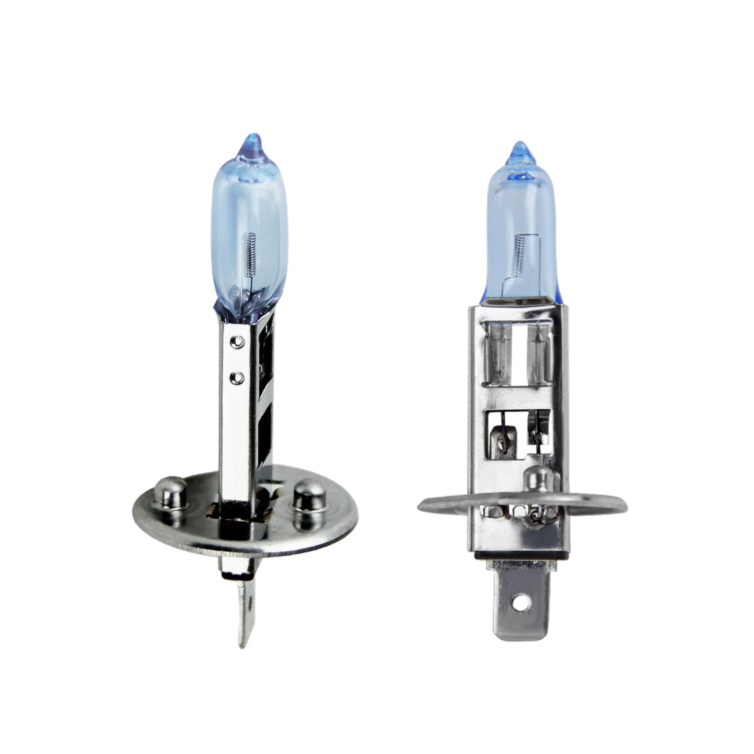 2X H1 4200K 12V 55W High/Low Beam Halogen Replacement Spec-D Tuning, Left + Right Pair