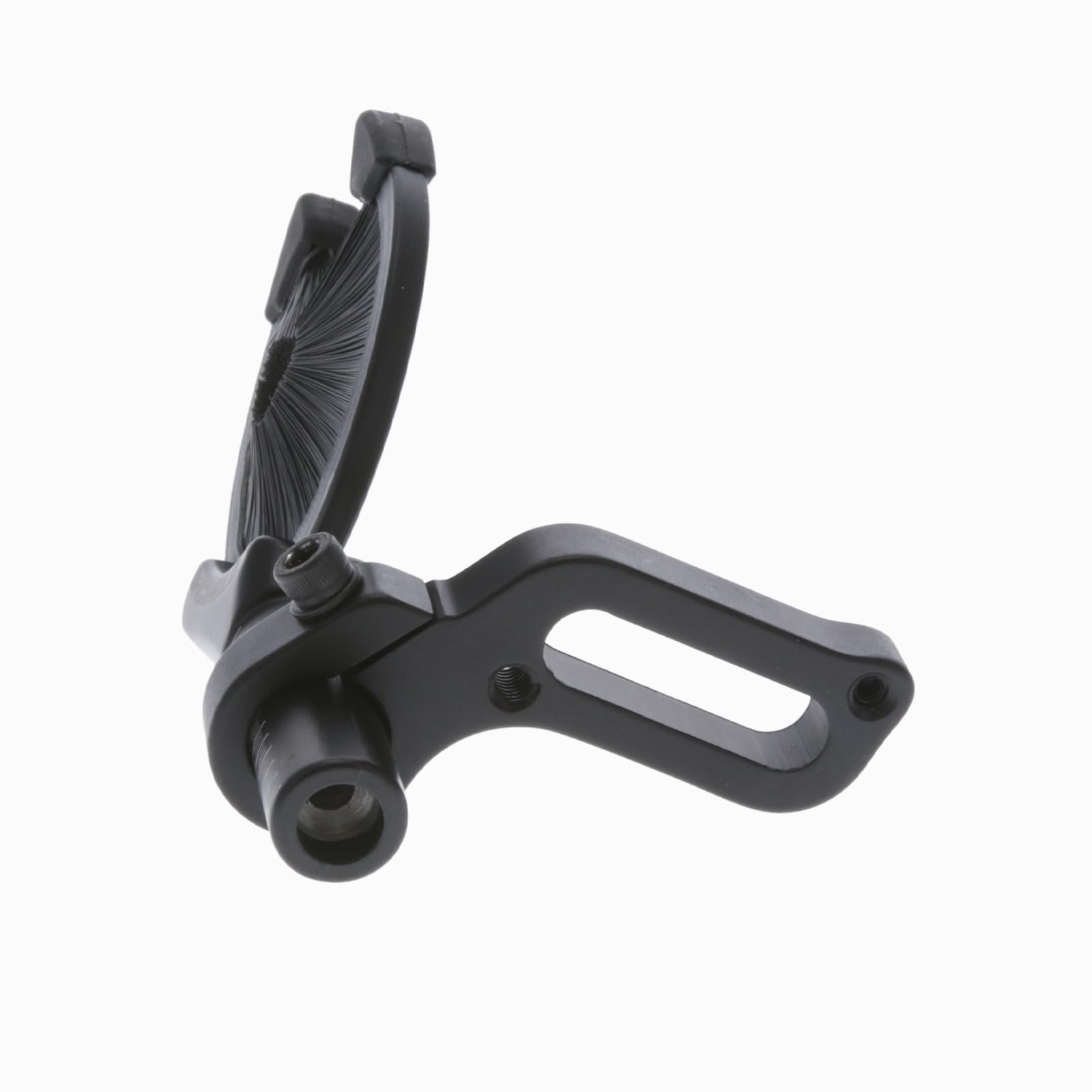 EZ-Rest TRUGLO Capture-Style Contained-Brush Left-Hand Convertible Ultra-Lightweight Quiet Tough All-Weather Black Archery Arrow Rest