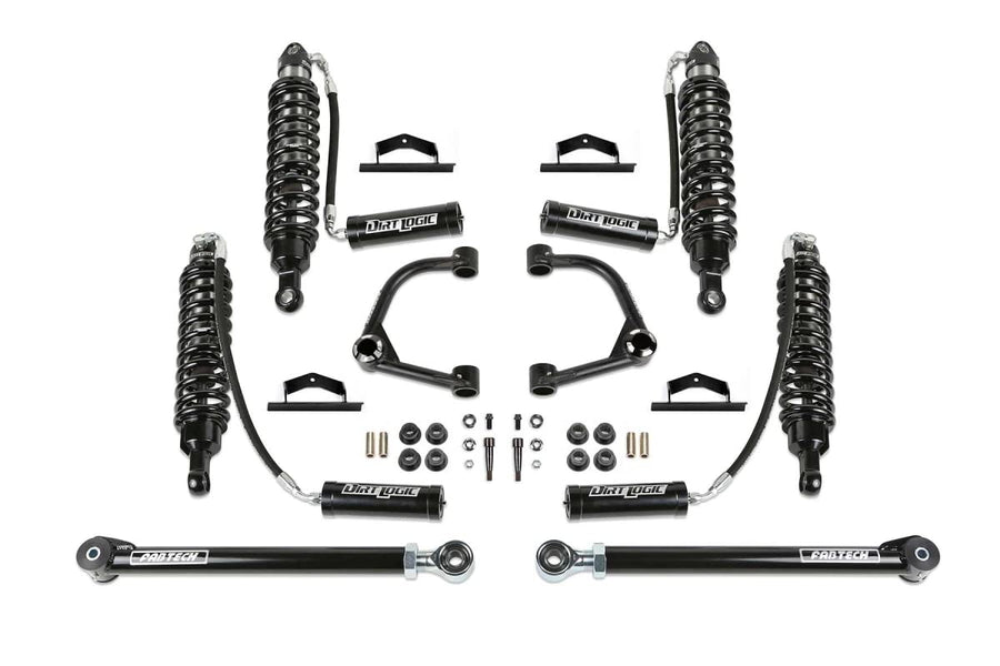 21-22 Bronco Fabtech Rear Dirt Logic 2.5 Reservoir Coilovers (FTS22356)