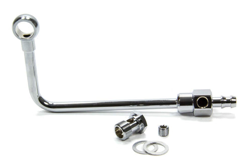 Chrome Edelbrock 8126 Fuel Line