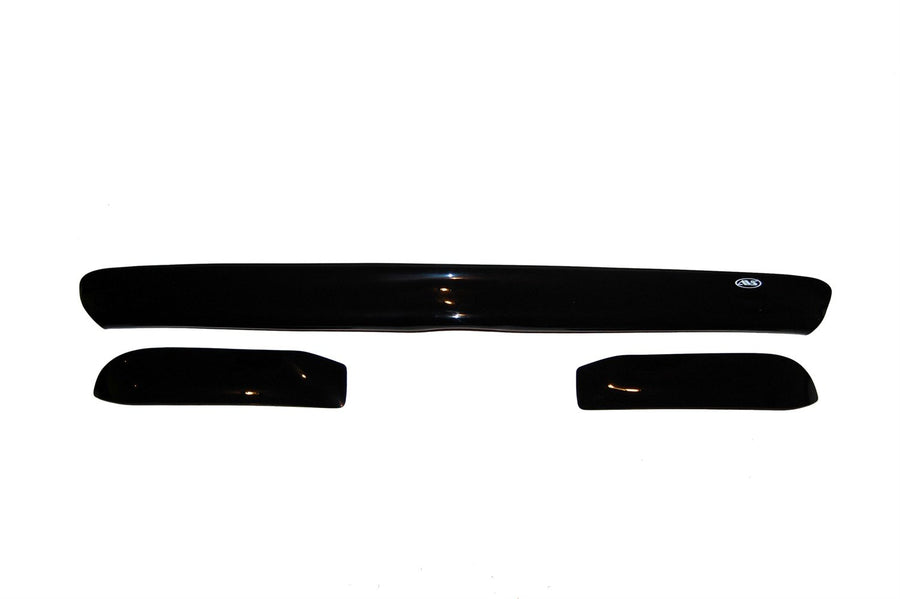 Bugflector Deluxe Auto Ventshade [AVS] | Fits 2001 - 2010 Chrysler Pt Cruiser | High Profile Bug Deflector - 3 pcs., Dark Smoke | 45518