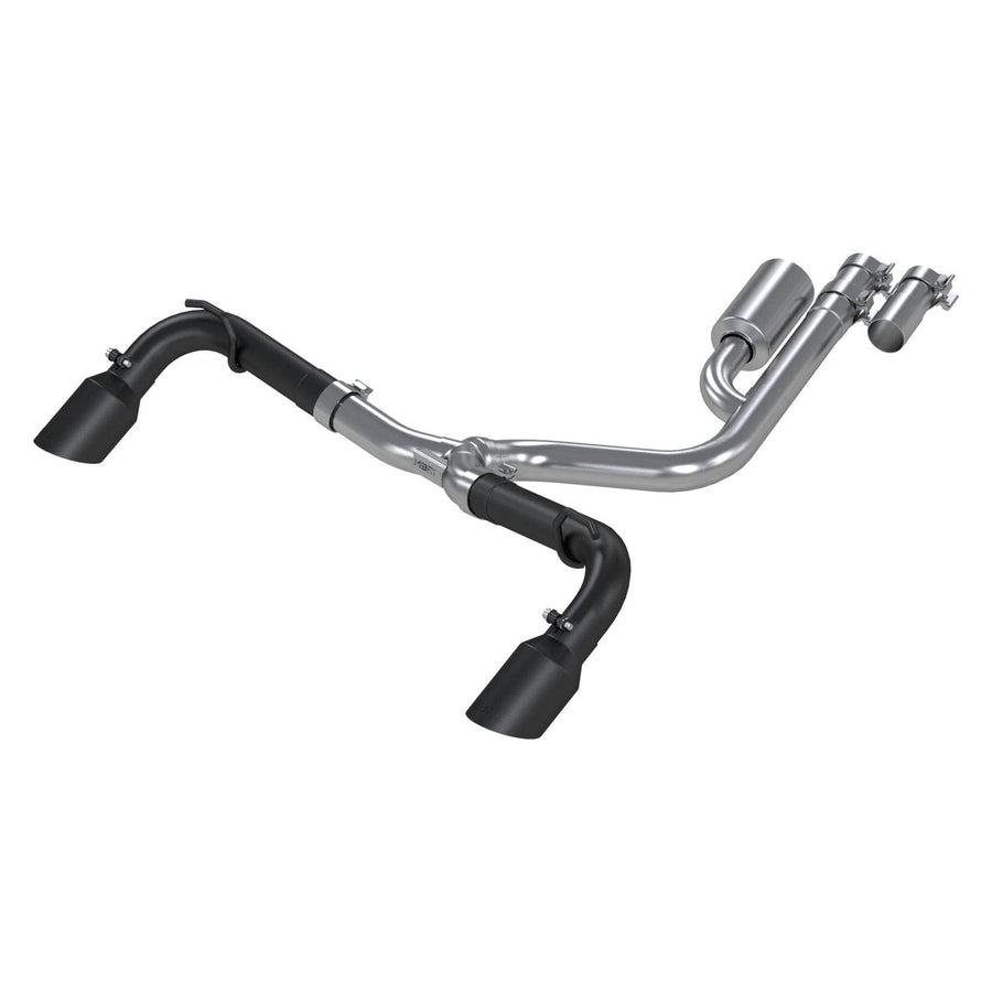2021+ MBRP Ford Bronco Sport (1.5L / 2.0L EcoBoost) 2.5in Res-Back Exhaust - Dual Rear - Black