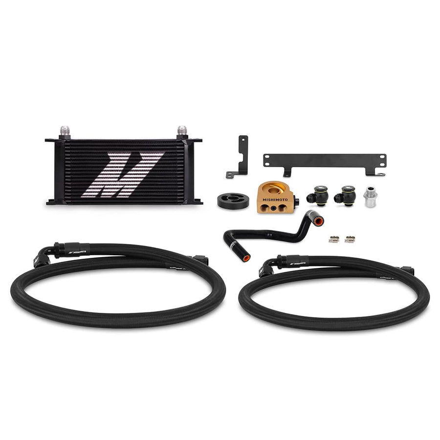 Mishimoto Oil Cooler Kit Thermostatic, Compatible with Subaru WRX 2022+, Black