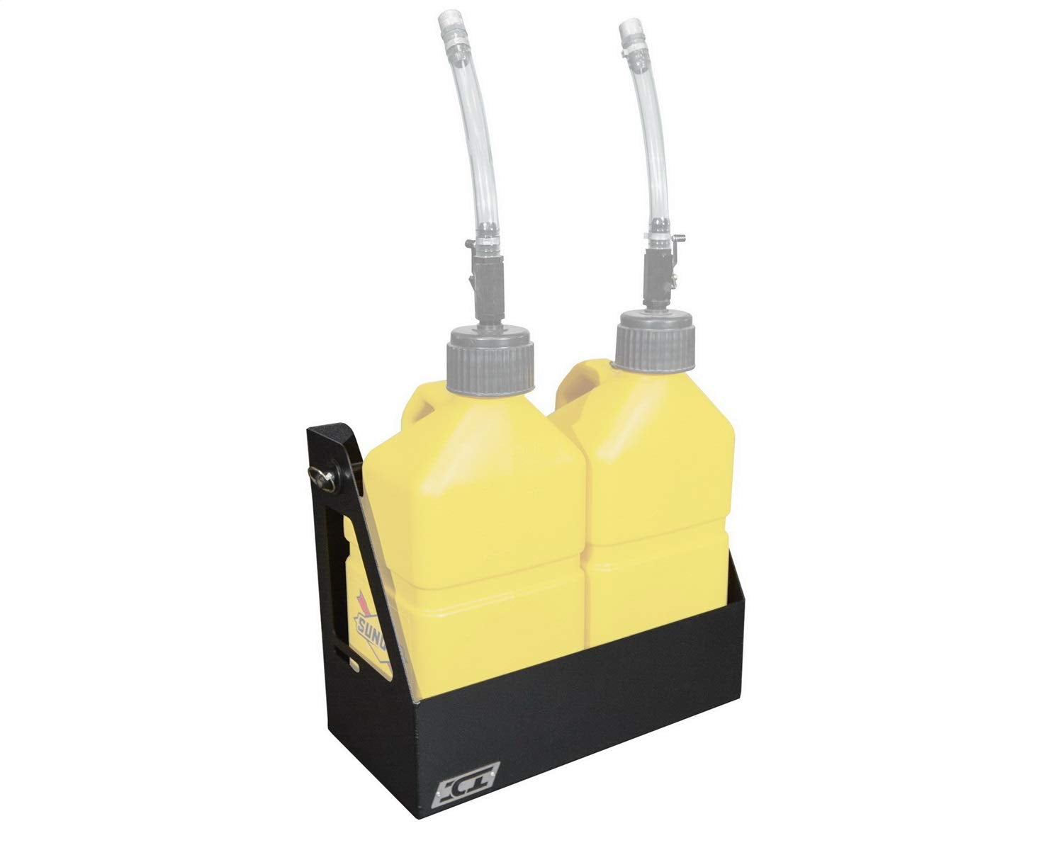 Gas/Fuel Jug Rack Innovative Creations Inc 100020 E-Coated-Black Textured Powder Coated Finish Installation Hardware Included
