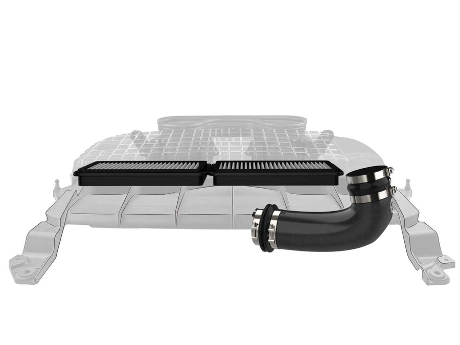 Super Stock aFe POWER Induction System w/Pro DRY S Filter, #55-10014DC, Carbon Fiber