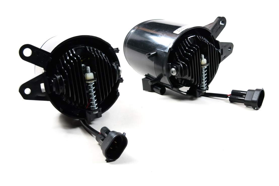 Morimoto XB LED Fog Lights Plug and Play Fits B6/B7 Audi Select Models OEM Replacement Performance Upgrade with Clear Lens (PN: LF642 pair of complete fog light assemblies)