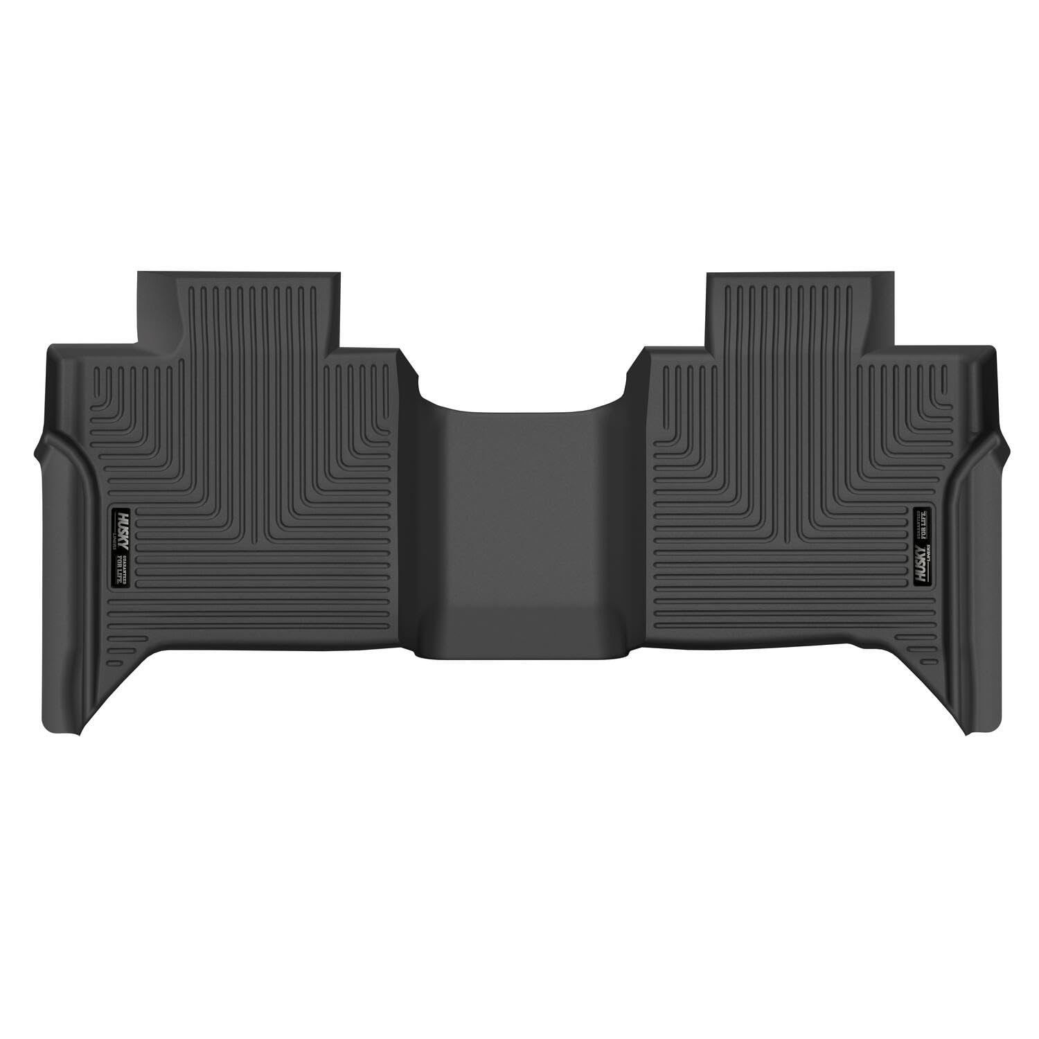 Weatherbeater Husky Liners Floor Mats | Fits 2022-2026 Toyota Tundra, CREWMAX CAB ONLY | 2nd Row, 1-pc Black - 19551