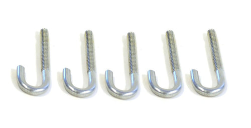 Powersports WARN 36682 ATV Replacement J-Bolt Kit for Standard Plow Systems, Pack of 5, Black
