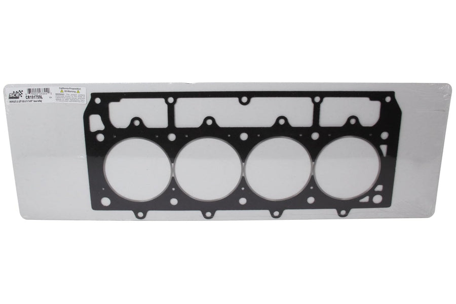 Cylinder Head Gasket, SCE Gaskets, Vulcan Cut Ring, 4.174 in Bore, 0.059 in Compression Thickness, Driver Side, Composite, GM LS-Series, Each