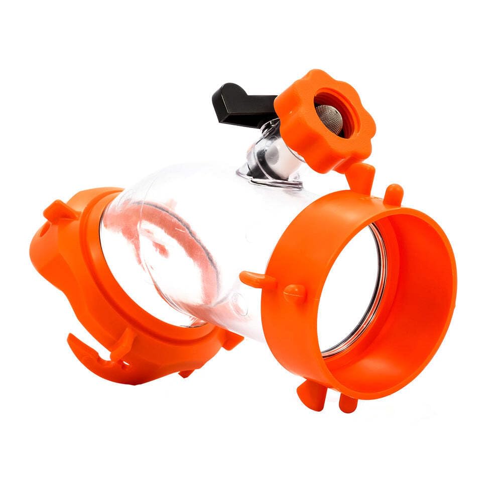 Rhino Blaster Camco RV Tank Rinser with Backflow Preventer - RV Accessories for Toilet and Waste Tank Cleaning - Essential Camper Supplies for Odor Control and Sensor Maintenance - (39080)