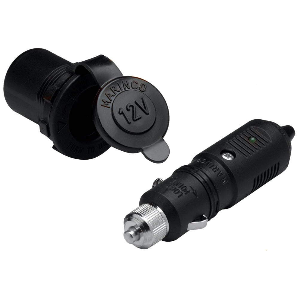 Sealink Marinco Plug & Receptacle - 12V