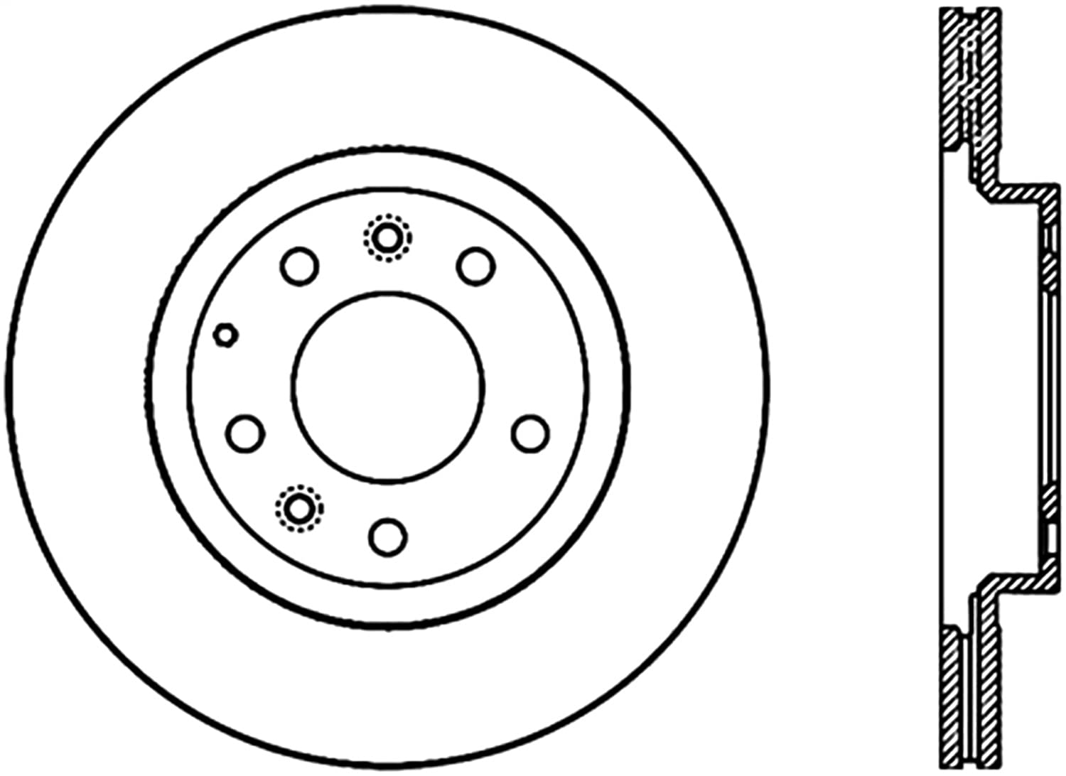 CryoStop Rotor Stoptech 120.45075CRY
