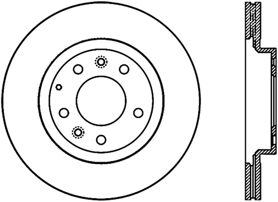 CryoStop Rotor Stoptech 120.45075CRY