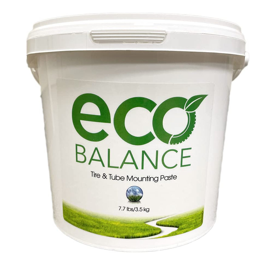 ECO Balance Tire/Tube ECO-EP8 7.7lb Mounting Paste Bucket, Petroleum-Free Tire Changing Lube/Sealer for Trucks, Cars, Motorcycles, ATV, UTV, Dirt Bikes, Made in USA