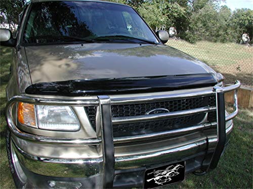 1997-2003 Ford F-250 Stampede Vigilante Premium Hood Protector - Smoke